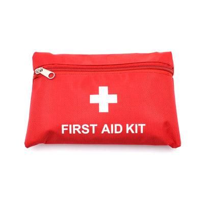 Customized Red Mini Nylon Medical First Aid Kit