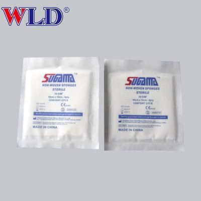 Sterile Non Woven Fabric Product Gauze Sponge 4X4