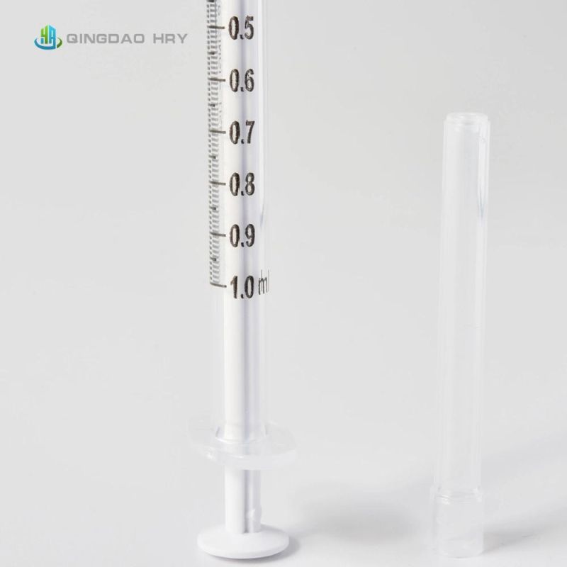 1-20ml Medical Disposable Syringe with Safety Needles for Hypodermic Injection