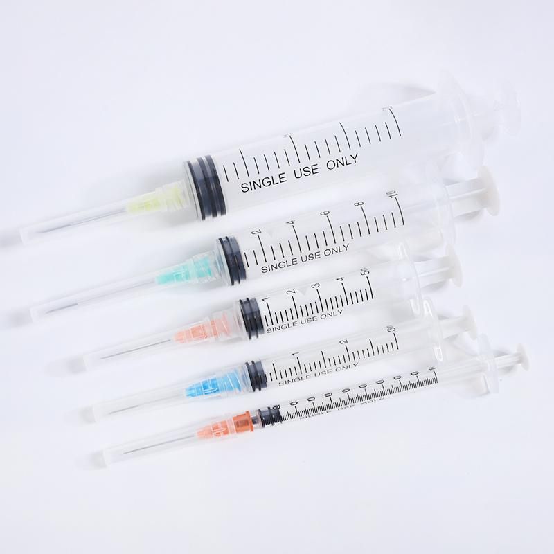 Professional Manufacturer Medical Disposable Food Feeding Syringe with Needle Less