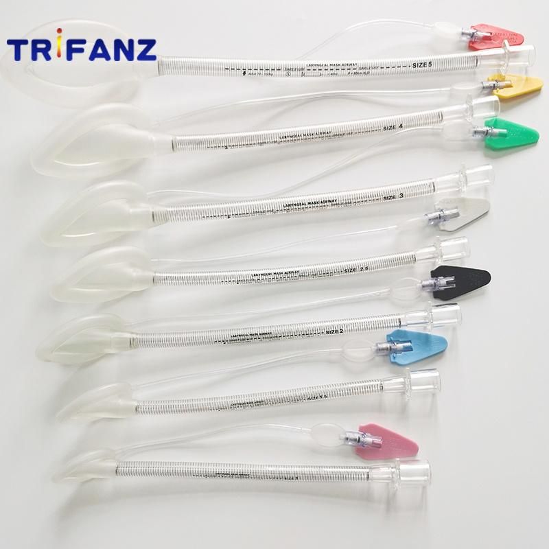 Disposable PVC Laryngeal Mask Airway with Medical Grade PVC