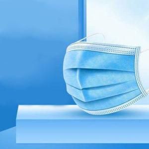 3ply Disposable Surgical Masks for Medical Use by Medical Surgeons. Three-Layer Masks for Adult Use with Ce