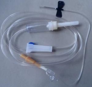 IV Infusion Set Ckmc with Scalp Vein Set Butterfly Needle
