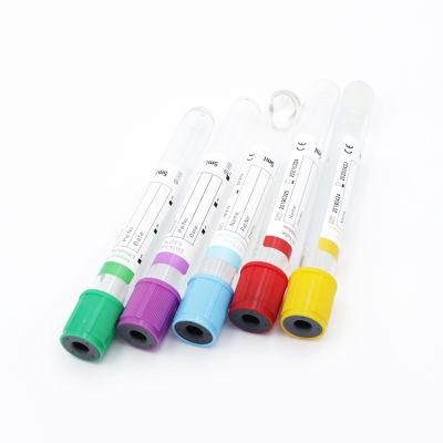 Hospital Supply Disposable Glass Vacuum Blood Collection Tube