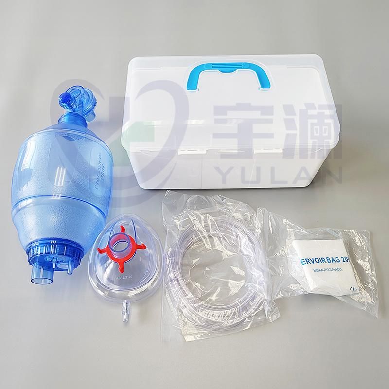 Disposable PVC Ambu Bag Manual Resuscitator Adult Size