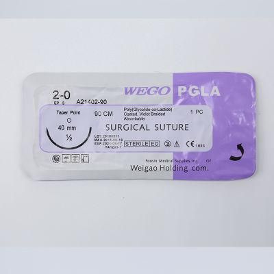Bsi Approved Non-Absorbable Nylon Suture USP Size 2# to 5-0 Surgical Sutures Nylon