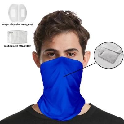 Face Scarf Cover Mask Dust Wind UV Sun Protection Seamless Neck Gaiter Headwear for Women Men