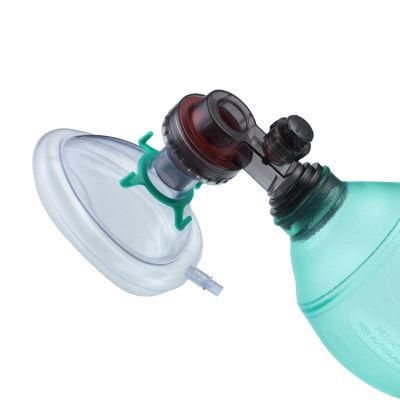 Portable PVC/Silicone/SEBS Oxygen Manual Resuscitator for Adult/Pediatric/Infant