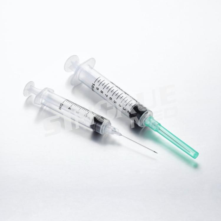 1ml 2ml 3ml 5ml 10ml Disposable Syringe with Needle