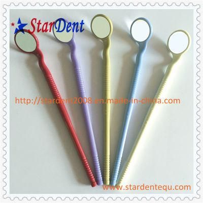 Top Quality Dental Autoclavable Mouth Mirrors with Various Colors