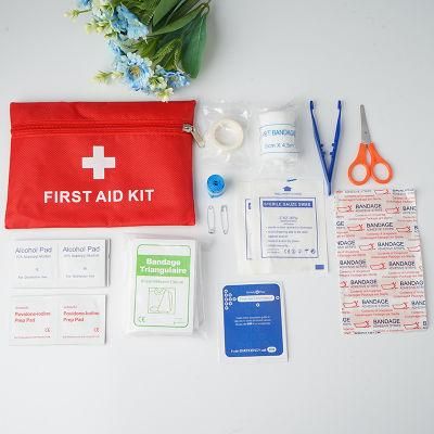 Outdoor Travel 13 Pieces of First Aid Kit Car Home Emergency Kit Survival Kit First-Aid Packet