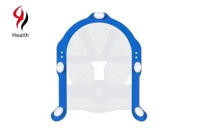 S Type Reinforced Head Mask with Open Face Radiotherapy Thermoplastic Mask