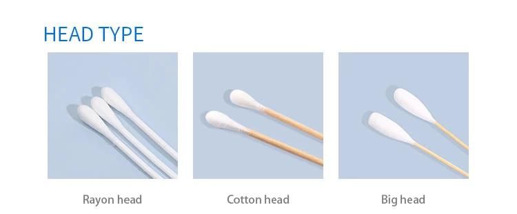 Cheap Price Sterile Test Sampling Cotton Round Polyester Swab