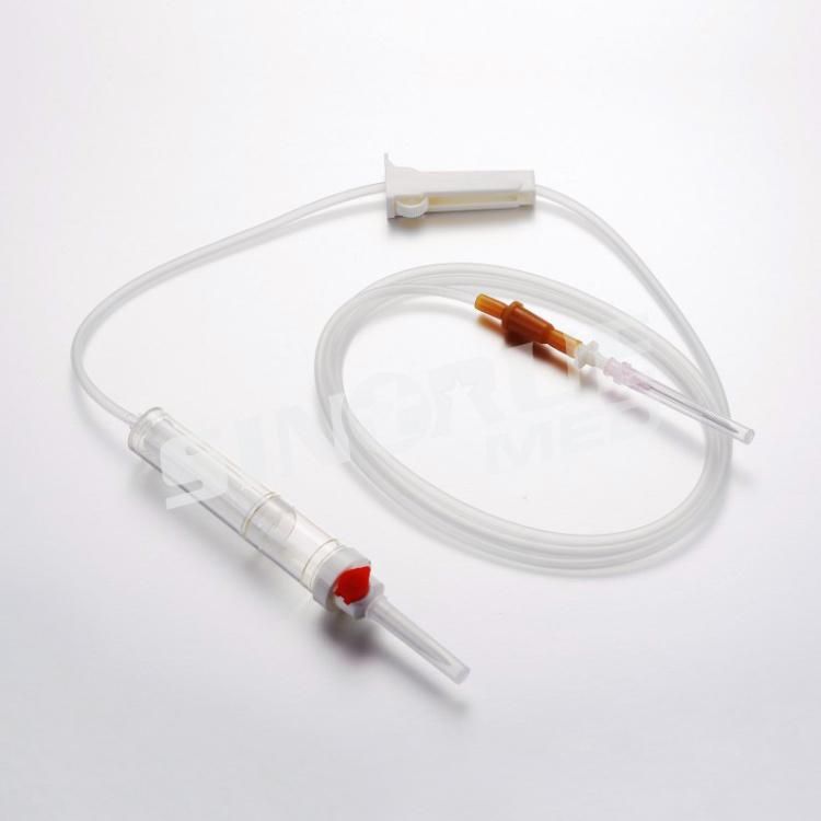 Disposable Sterile Blood Transfusion Set with Needle and Injection Port