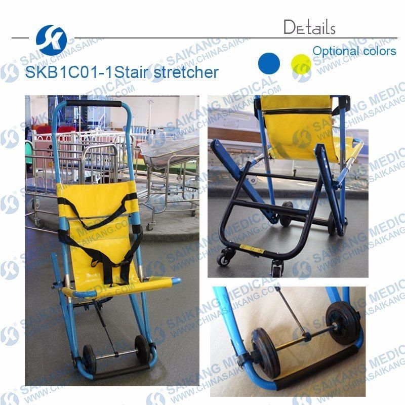 Aluminum Alloy Cheap Folding Electric Medical Evacuation Stair Stretcher