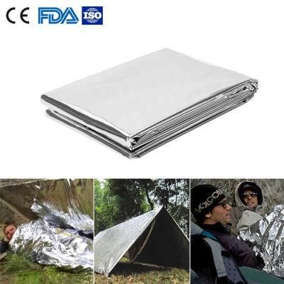 First-Aid Devices Type Waterproof Foil Mylar Thermal Rescue Emergency Blanket