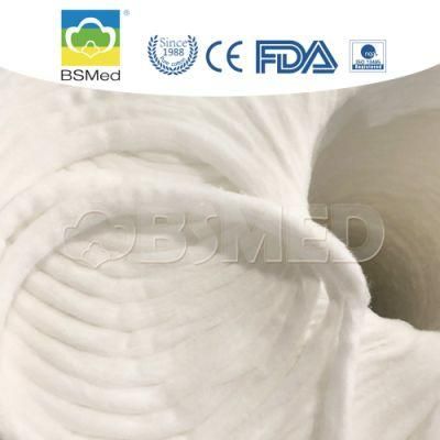 FDA Medical Supply Cotton Sliver Coil Products for Making Balls