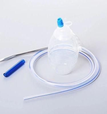 Disposable Negative Pressure Closed Wound Drainage Reservoir System Hollow Type 400ml