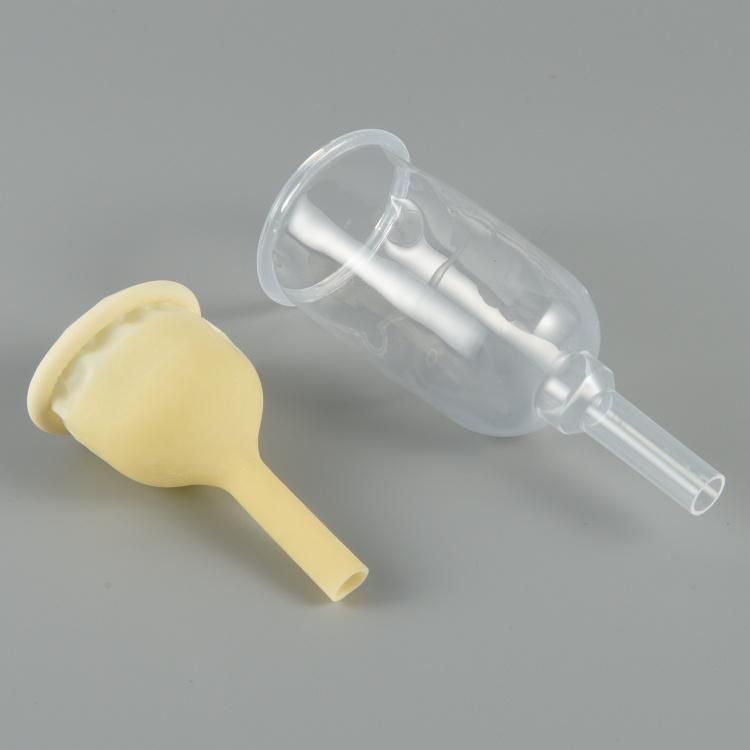 Hospital Disposable Medical All Silicone Male External Cathete