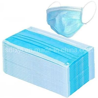Factory Supply Dust 3 Ply Protective Facel Mask Disposable