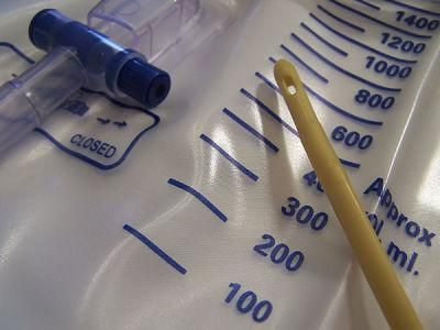 Disposable Non-Toxic Medical Grade Cross Valve Urine Collection Bag