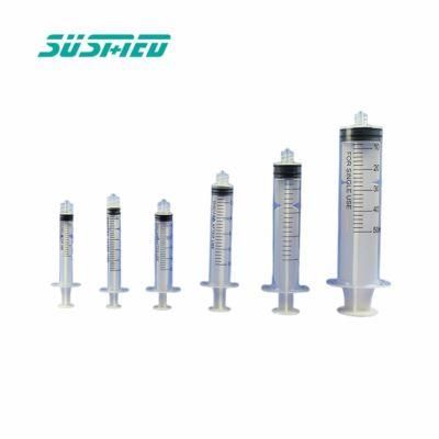 Disposable Plastic Sterile Two Parts Syringe with Needle