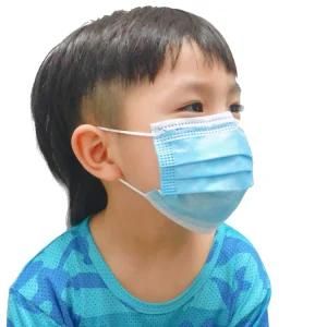 Disposable Children Mask 3 Ply Kids Face Mask Blue