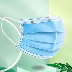 Disposable Medical Mask for Adults Dustproof and Bacteria-Proof Three-Layer Breathable Protective Medical Mask with Ce