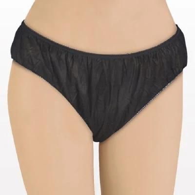 PP Nonwoven Brief White Underwear for Women