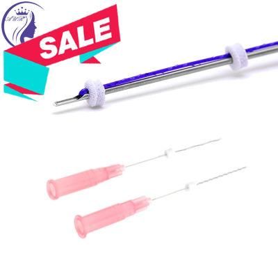 Korea Cosmetic Thread Barbed Pdo 6D/5D Cog W Type I Blunt Cannula for Face Lifting