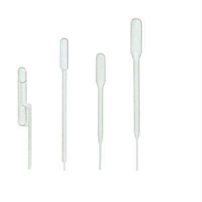 Laboratory Products 85mm Length 10UL Disposable Plastic PE Material Medical Pasteur Pipette
