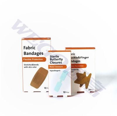 Fingertip Adhesive Bandage Sterile First Kit Bandage Custom Skin Color Band Aid