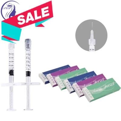 1ml 2ml Derma Dermal Body Fillers Hyaluronic Acid Injection Injector for Buttocks