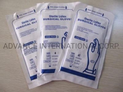 Disposable Latex Medical Examination Gloves in China