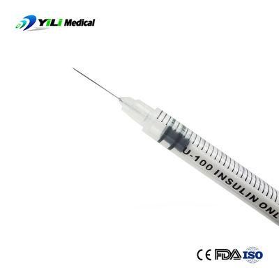 High Quality Disposable Insulin Syringe with CE &amp; ISO