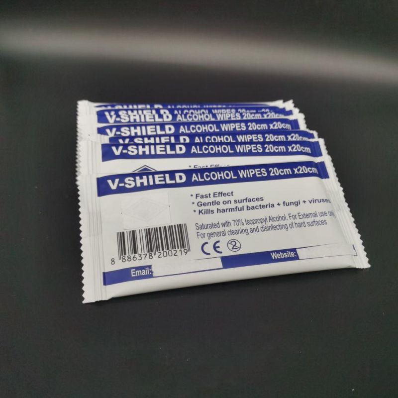 Individual Disinfection and Sterilization 70% Isopropyl Alcohol Wipes