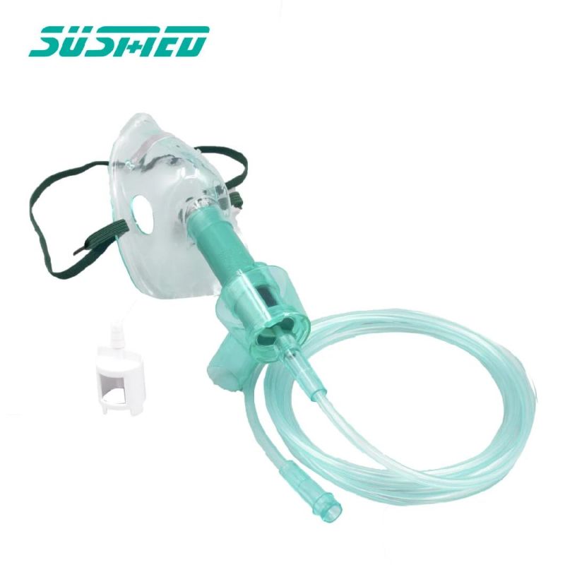 Oxygen Adjustable Venturi Mask with 6PCS Colored Venturi Connectors