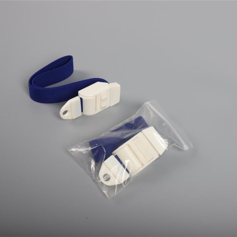 45*2.5cm Medical Latex Free Plastic Strong Buckle Belt for First Aid Injection Elastic Buckle Tourniquet