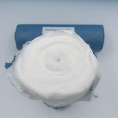 100% Pure Cotton White Absorbent Surgical Cotton Roll for Horse Use