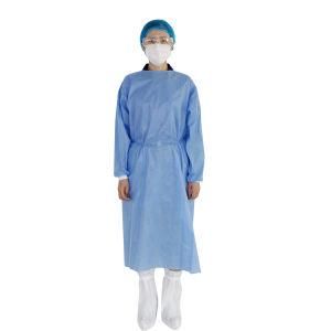 Manufacturer PPE Disposable Surgical Medical Protective Clothing Non Woven Isolation Gown