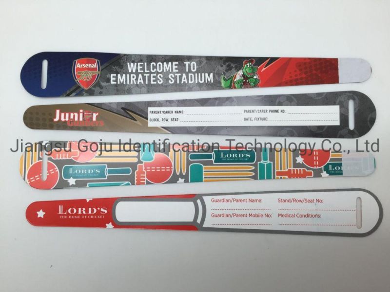 One Time Use Wristband Paper Bracelet Factory Price Wristband