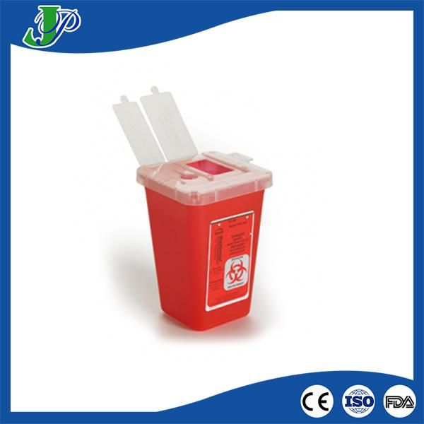 China Manufacturer 1 Quart Free Standing Sharps Container