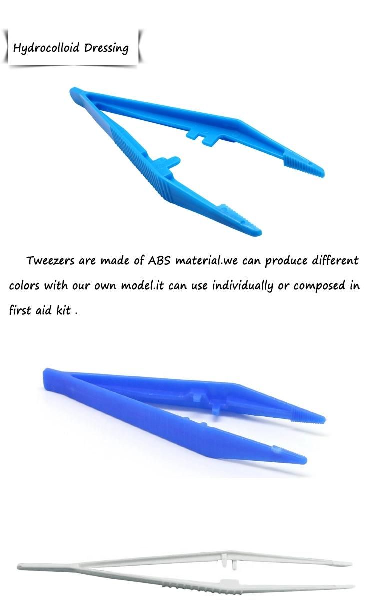 Disposable Plastic Medical Tweezers 12.8cm