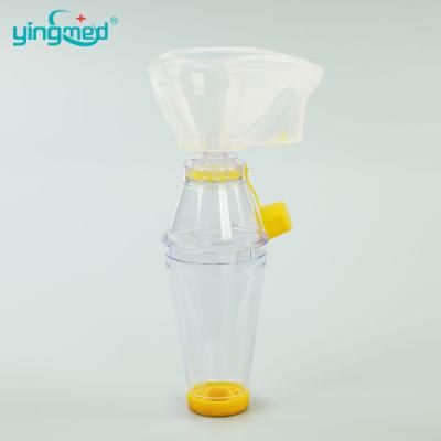 China Manufactured Medical Inhaler Aero Silicone Chamber with Mask