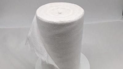 Premium Bleached 12*8 90cmx100 Yards Cotton Gauze Roll Supplier with CE China Gauze Roll Manufacturer ISO13485