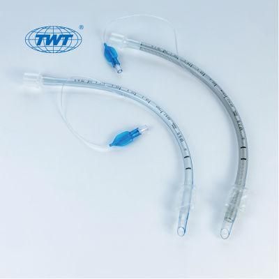 Disposable CE ISO Medical Reinforced Endotracheal Tube Cuffed Et Tube