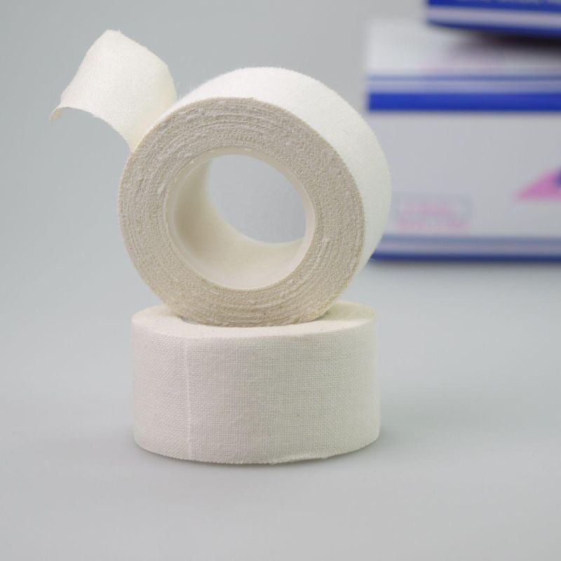 Zinc Oxide Adhesive Plaster Tinplate Pack Cotton Hot Melt Tape