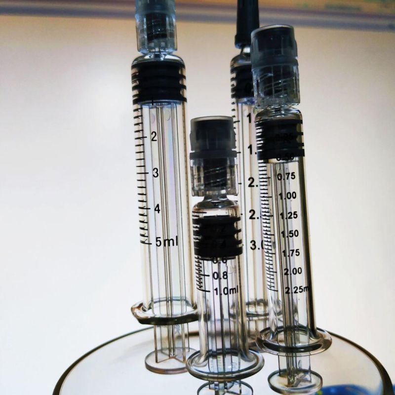 Glass Syringe for Vaccine and Medicine