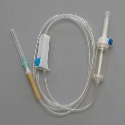 Disposable Medical Infusion Set I. V Set with Needle for Single Use