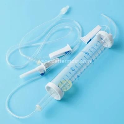 Disposable High Quality Medical PVC Pediatric Burette Infusion Set 100ml